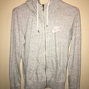 Gray Nike Zip Up - Size Small